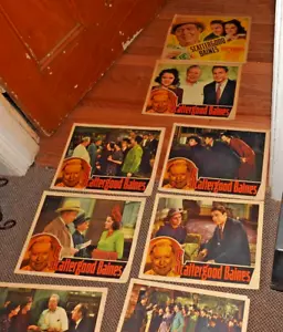 Original Lobby Cards 8 Cards, Movie Scattergood Baines , 1940 - Picture 1 of 10