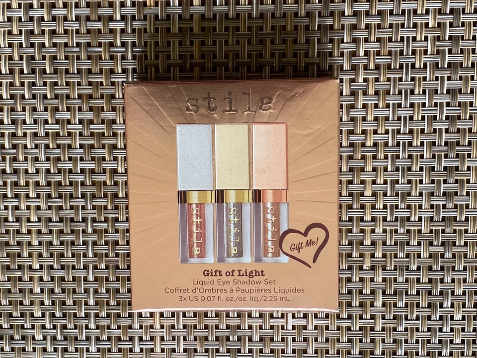 STILA GIFT OF THE LIGHT LIQUID EYESHADOW TRIO (minis) -