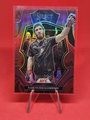 2023 Panini Select UFC Said Nurmagomedov #111 Premier Level Maroon Red  047/149 - Image 1 of 2