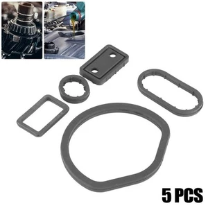 Oil Filter Housing Seal 1121840161 1121840261 Accessories Black Gasket - Picture 1 of 12