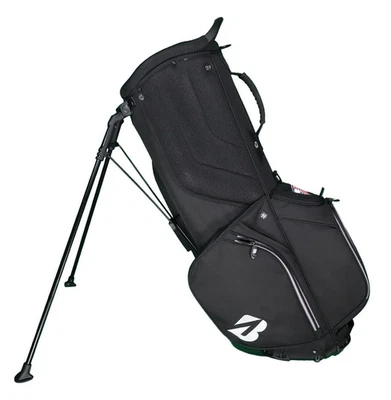 Bolsa de pie de golf ligera Bridgestone negra Foto 1 de 3