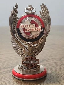 Franklin Mint Harley Davidson Sportster Pocket Watch Complete W/ Original Box - Picture 1 of 9