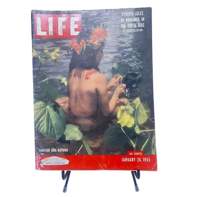 Life Magazine January 24 1955 Storied Isles of Romance in The South Seas - Image 1 of 4