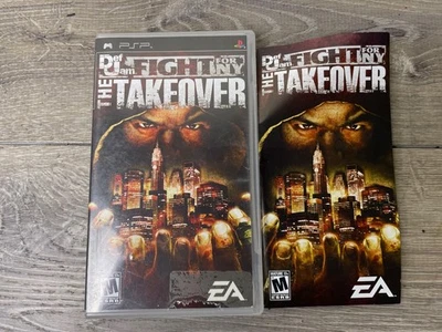Def Jam Fight For NY The Takeover - Sony PSP Case and Manual ONLY - Image 1 of 4