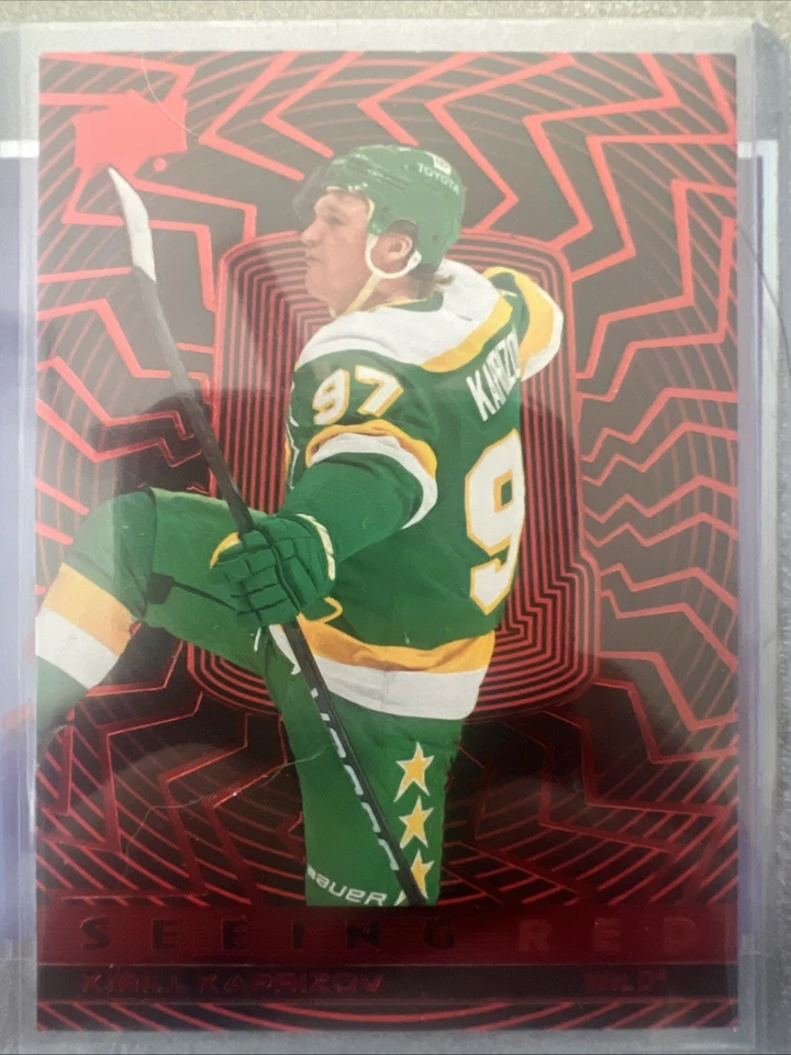 2023-24 Upper Deck Extended Series - Seeing Red Kirill Kaprizov #SR-87 - Image 1 of 1