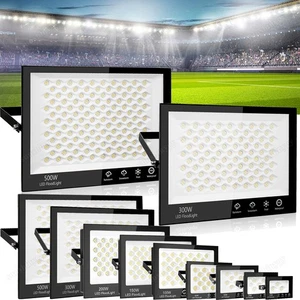 Foco LED Exterior Inundador 500W 300W 200W 100W 50W 30W 10W Faro IP66 240V - Imagen 1 de 22
