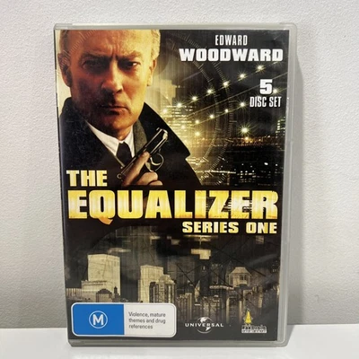 Juego de 5 discos DVD Edward Woodward The Equalizer Series One - Región 4 Foto 1 de 4