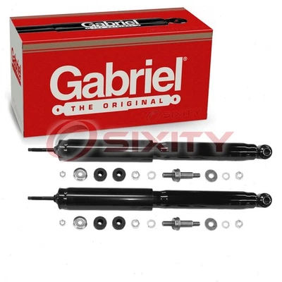 2 pc Gabriel Rear Shock Absorbers for 1966-1970 Ford Falcon Spring Strut sm - Image 1 of 4