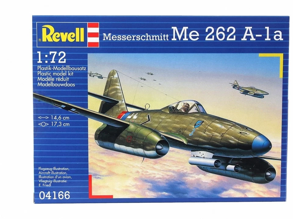 (RV04166) - Revell 1:72 - Me 262 A-1a - Photo 1/1