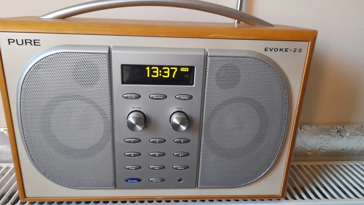 Radio Aérea De Repuesto Para Pure F Type Evoke 1-XT DAB 2XT DAB Plata