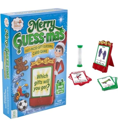 ELF on the SHELF Card Game Merry GUESS-mas Fast Paced Guessing Christmas NEW - Image 1 of 4