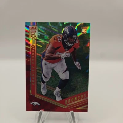 2018 Panini Donruss Elite Rookie Red #190 Bradley Chubb RC /199 - Image 1 of 3