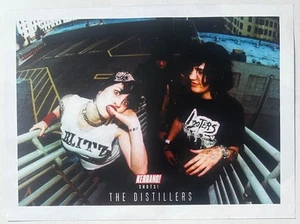THE DISTILLERS - 2018 Full page UK magazine poster - Picture 1 of 1