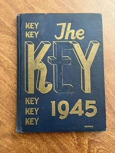 1945 The Key Yearbook, Benjamin Franklin High School, Rochester NY - Picture 1 of 4