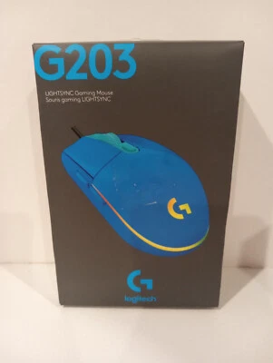 Logitech G203 LightSync (910005790) Wired Gaming Mouse - BLUE - Image 1 of 4
