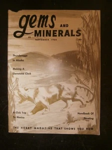 GEMS & MINERALS November 1966 - Picture 1 of 1