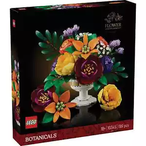 LEGO 10345 Botanicals Flower Arrangement Brand New & Sealed - Picture 1 of 10