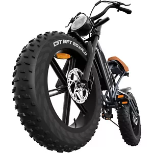 Electric Bike 750W 48V 14Ah Dual Suspension 20" Fat Tire Adult Mountain Ebike - Picture 1 of 13