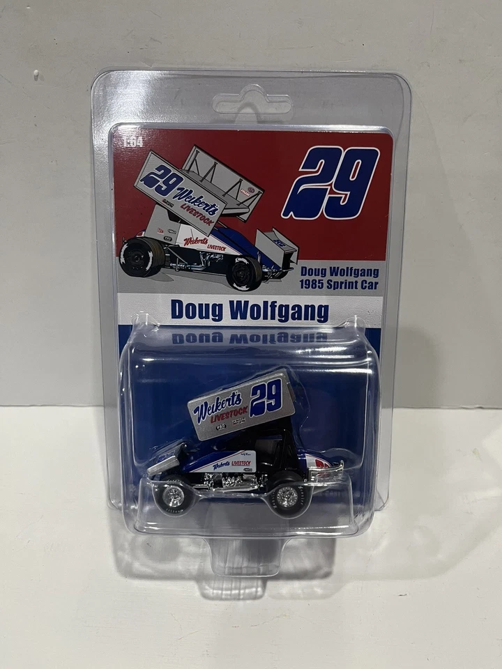 1/64 Ertl 1985 #29 Doug Wolfgang Weikerts ganado Sprint Car Foto 1 de 1