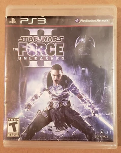 Star Wars: The Force Unleashed II (PlayStation 3, 2010) No Manual Tested Working - Picture 1 of 3