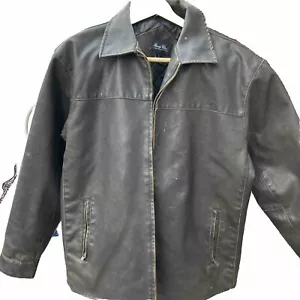 Simon Clark XL Mens London Jacket Leather Sz XL - Picture 1 of 5