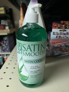 Satin Smooth SATIN COOL ALOE SKIN SOOTHER GEL 16 OZ - Picture 1 of 6