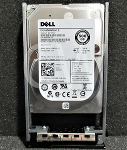 55RMX ST9500620SS Dell ENT 500GB 7.2K RPM 6Gb 2.5 SAS HDD M600 M605 R910 T310 - Picture 1 of 2