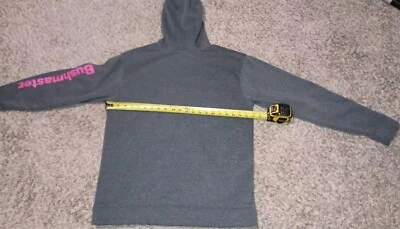 Women's Bushmaster Hoodie Size Large Color Gray Pink Deer Hunting Woods - Image 1 of 3