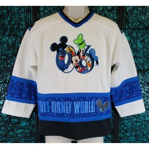 MAGLIA WALY DISNEY WORLD YOUTH MANICA 3/4 STILE HOCKEY 2006 TG. L 10-12 TOPOLINO+ - Foto 1 di 12