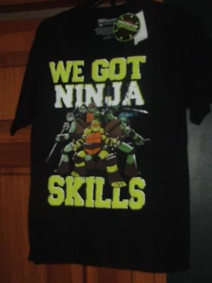 TEENAGE MUTANT NINJA TURTLES  Boy T-shirt  Size XL "We Got Skills" RETAIL $18.00 - Image 1 of 3