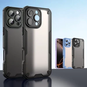 Funda protectora híbrida resistente para iPhone 16e 16 15 14 13 12 11 Pro max XS 8 Plus - Imagen 1 de 17