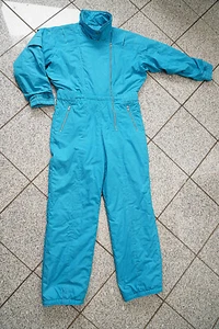 VINTAGE, Damen Skioverall, Gr.42, Türkis - Bild 1 von 8
