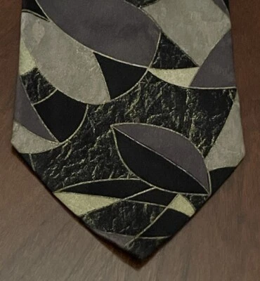 Corbata de cuello Bachrach 100 % seda para hombre hecha en Italia Foto 1 de 4