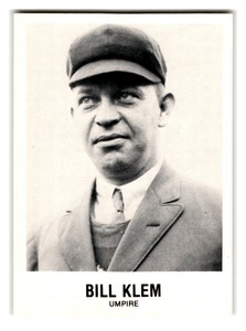 1977-1984 TCMA Galasso Glossy Greats #173 Bill Klem NM-MT