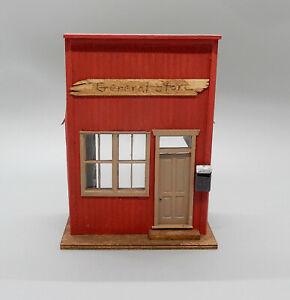 Vintage Debbie Young General Store Cottage Shop Store Dollhouse Miniature 1:48