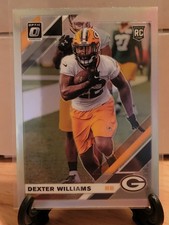 DEXTER WILLIAMS - 2019 Donruss Optic Silver PRIZM Rookie Card RC #146