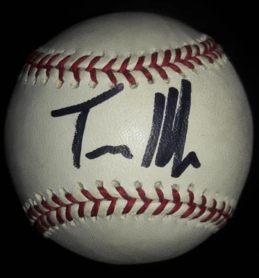 Travis "Pronk" Hafner New York Yankees Autografiado Oficial ROMLB MLB Béisbol  Foto 1 de 3