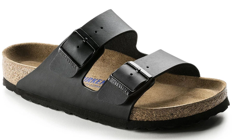 Birkenstock Arizona Herren Weichbettung - Schwarz, EU 47
