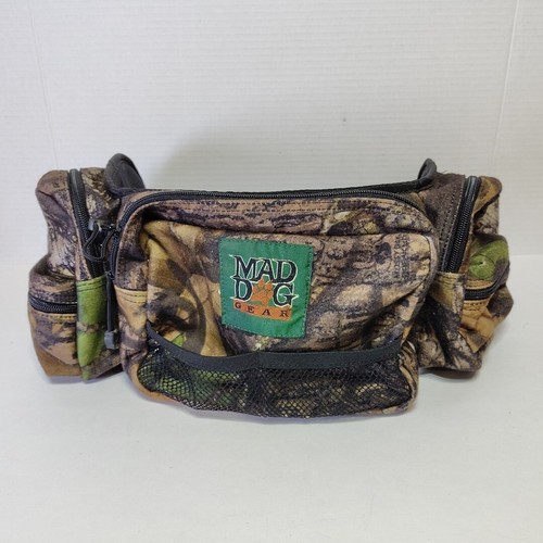 Mad Dog Gear Camo Fanny Waist Pack 7 Pockets Clip Bag Deer Hunting eBay