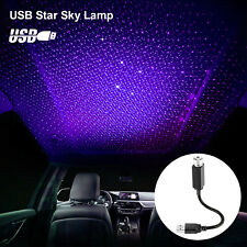 USB Car Interior Roof Atmosphere Light Starrry Sky Romatic Projector Night Lamp