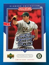 2004 Upper Deck Diamond Collection All-Star Lineup Barry Zito #AS-BZ
