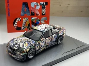 MINICHAMPS 1/18 Art Car Sandro Chia BMW M3 GTR (GTSPIRIT AUTOART NOREV KYOSHO) - Imagen 1 de 14