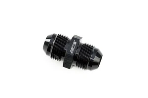 HPS -4 Straight AN Union Adapter Fitting Male to Male Aluminum Black, AN815-4 - Foto 1 di 3
