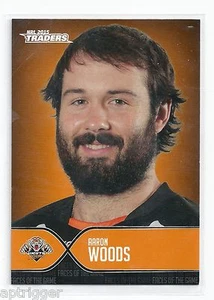 2015 NRL Traders Faces of the Game (FOTG 48 / 48 ) Aaron WOODS Wests Tigers - Picture 1 of 1