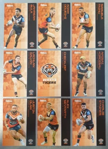 2025 NRL Traders Common Team Set 9 Cards **Wests Tigers** - Picture 1 of 2