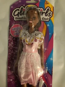 NEW Creative Kids Glitz Girls Barbie Doll In Pink Dress. 11 inch - Picture 1 of 6