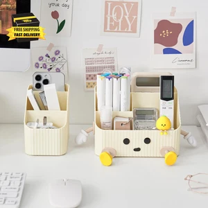 Carino Forniture da Scrivania Organizer e Accessori con 7 Scomparti, Portamatite - Foto 1 di 7