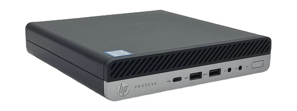 HP ProDesk 600 G5 Micro PC, Core i5 9th Gen, 8GB RAM, 256GB SSD, Windows 11 - Image 1 of 4