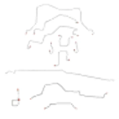 Kit de línea de freno para Dodge Ram 3500 1998-2001 4x4 plataforma corta cabina extendida RWABS-CBK0047OM Foto 1 de 4