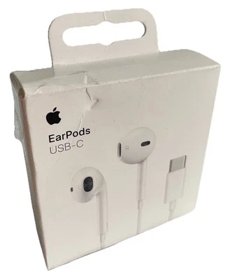 Apple EarPods A3046 mit USB-C weiss ✅ für iPhone 15 16 17 ✅ - Bild 1 von 3